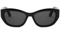 30Montaigne B5U Black Oval Sunglasses