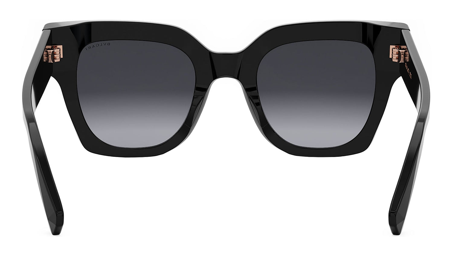 B.zero1 Black Geometric Sunglasses