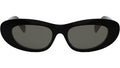 CELINE 3 Dots Black Rectangular Sunglasses