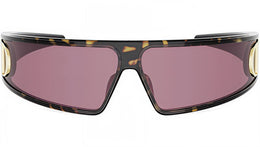 VeryDior M1U Havana Shield Sunglasses