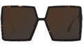 30Montaigne SU Havana Square Sunglasses