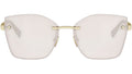 Tubogas Gold Geometric Sunglasses