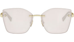 Tubogas Gold Geometric Sunglasses