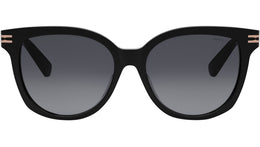 B.zero1 Shiny Black Butterfly Sunglasses