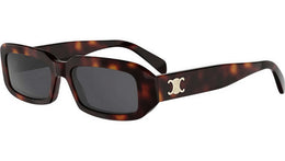 Triomphe Havana Rectangular Sunglasses
