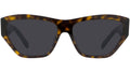 4G Havana Cat Eye Sunglasses