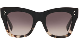 CELINE 3 Dots Black Havana Cat Eye Sunglasses