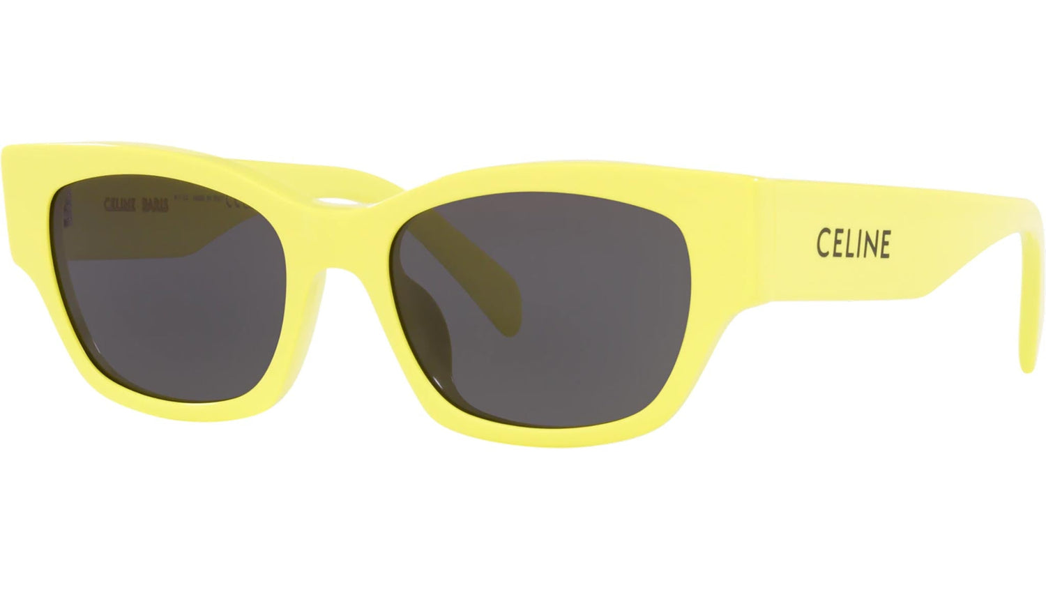 Monochroms Yellow Rectangular Sunglasses