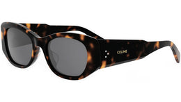 CELINE 3 Dots Havana Rectangular Sunglasses
