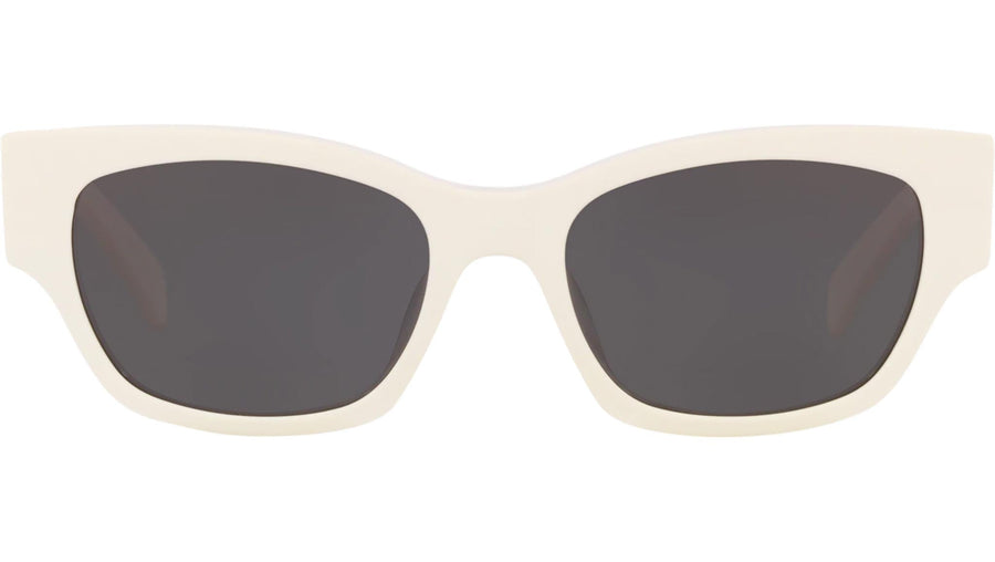 Monochroms Ivory Rectangular Sunglasses