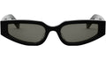 Triomphe Black Geometric Sunglasses