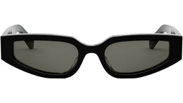 Triomphe Black Geometric Sunglasses