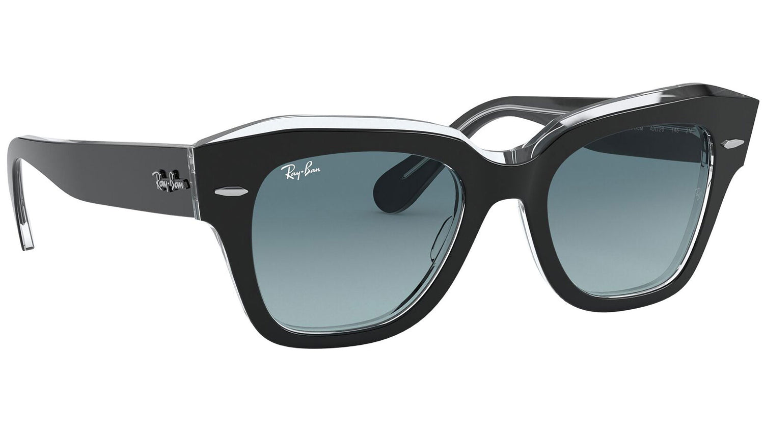 State Street RB2186 12943M Black Transparent