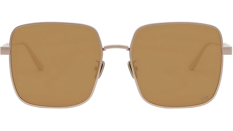 DiorCannage S1U Occhiali da Sole Squadrati Oro Rosa