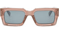 CELINE 3 Dots Pink Rectangular Sunglasses