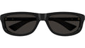 BV1327S 001 Solid Black Grey