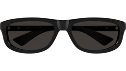 BV1327S 001 Solid Black Grey