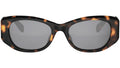 CELINE 3 Dots Havana Rectangular Sunglasses