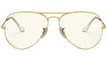 Aviator Clear Evolve RB3025 001/5F Gold Grey Photochromic