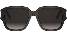 DiorGlow S2I Black Geometric Sunglasses
