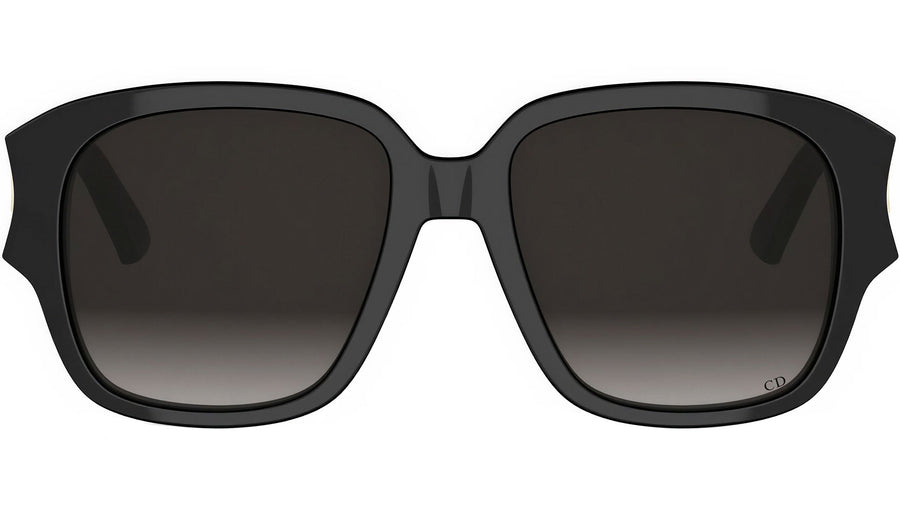 DiorGlow S2I Black Geometric Sunglasses