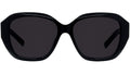 GV Day Black Round Sunglasses