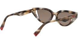Fendi Way Grey Cat Eye Sunglasses