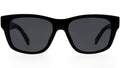 Monochroms Black Geometric Sunglasses