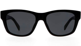 Monochroms Black Geometric Sunglasses