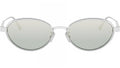 DiorCannage R1U Silver Oval Sunglasses