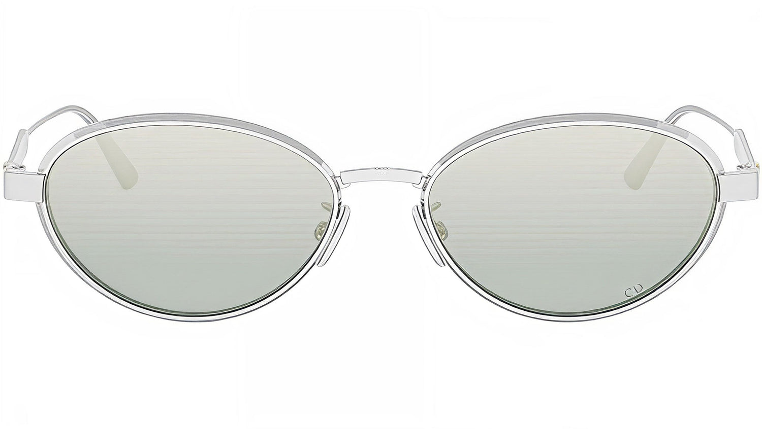 DiorCannage R1U Silver Oval Sunglasses