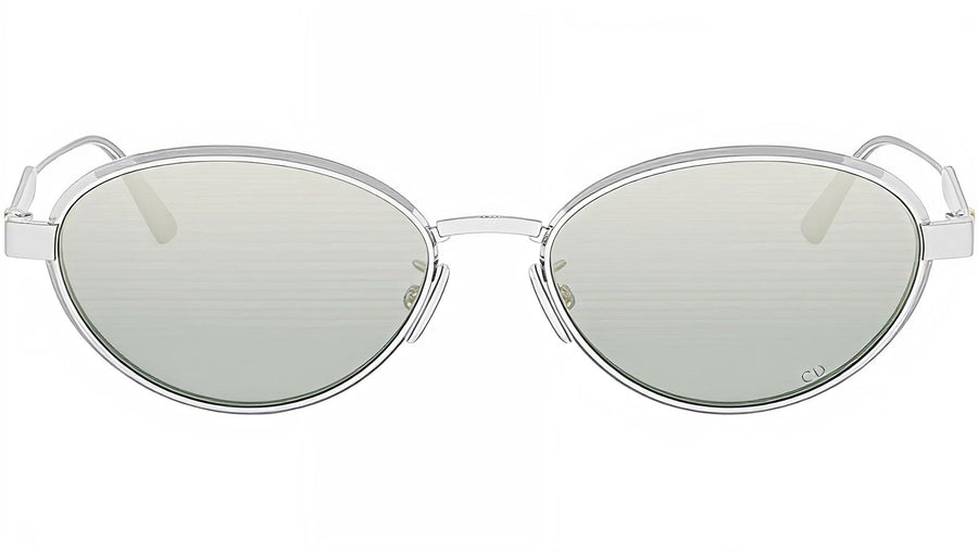 DiorCannage R1U Silver Oval Sunglasses