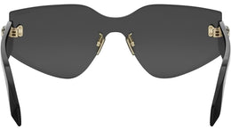 Serpenti Black Mask Sunglasses