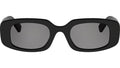 Tubogas Black Rectangular Sunglasses