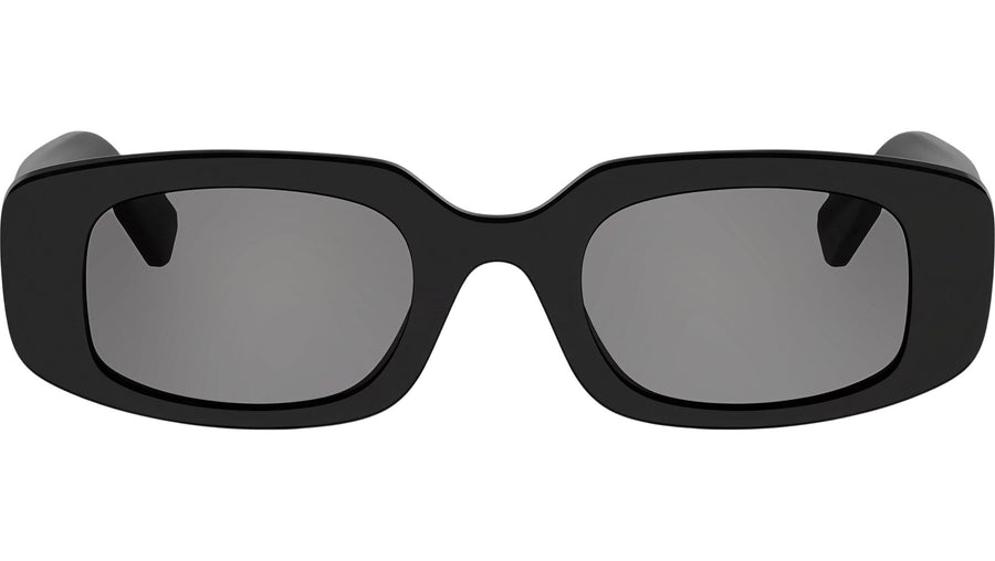 Tubogas Black Rectangular Sunglasses