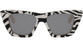 CELINE 3 Dots Black Cat Eye Sunglasses