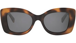CELINE 3 Dots Havana Geometric Sunglasses