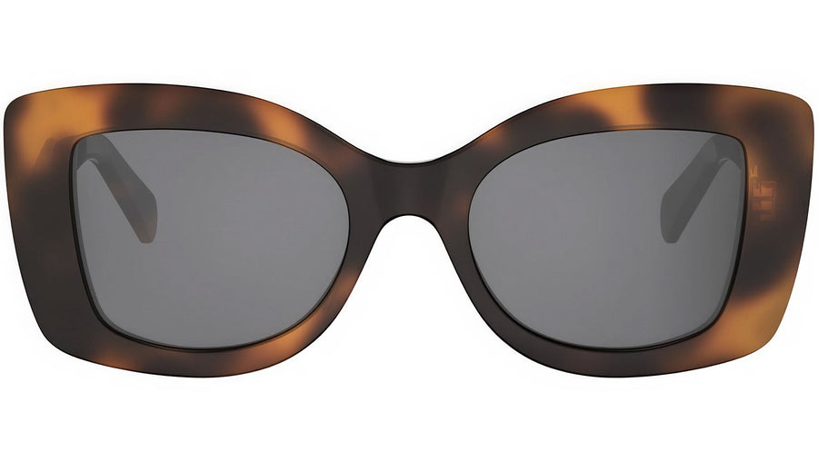 CELINE 3 Dots Havana Geometric Sunglasses