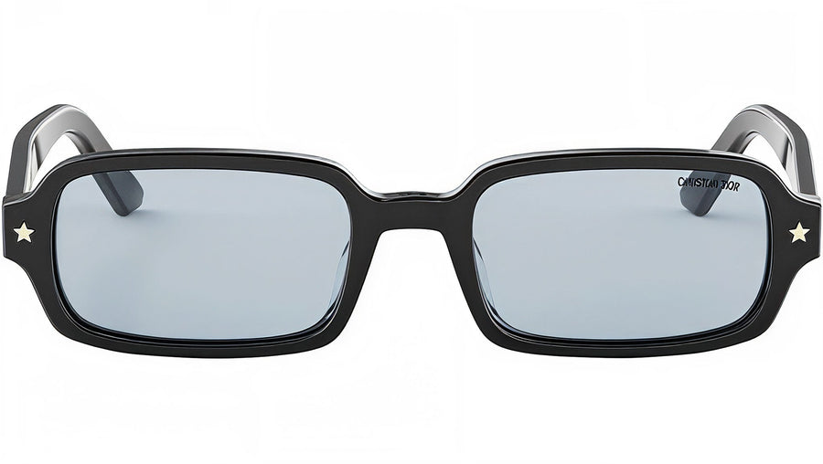 DiorPacific S3I Black Rectangular Sunglasses