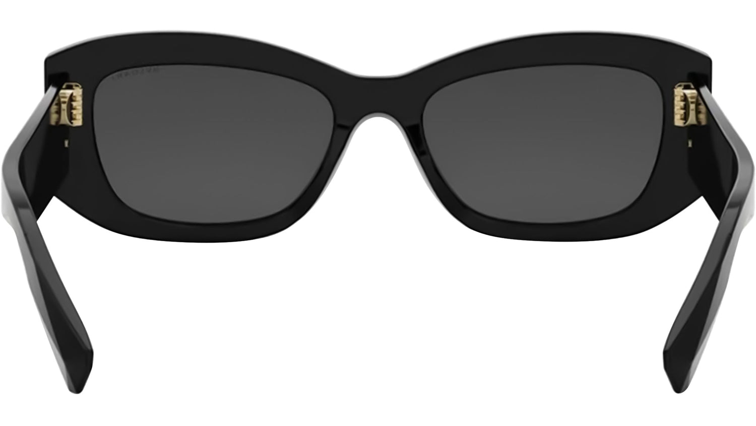 Bvlgari Roma Black Geometric Sunglasses