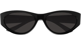 BB0367S 001 Solid Black Grey