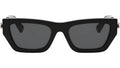 B.zero1 Black Rectangular Sunglasses