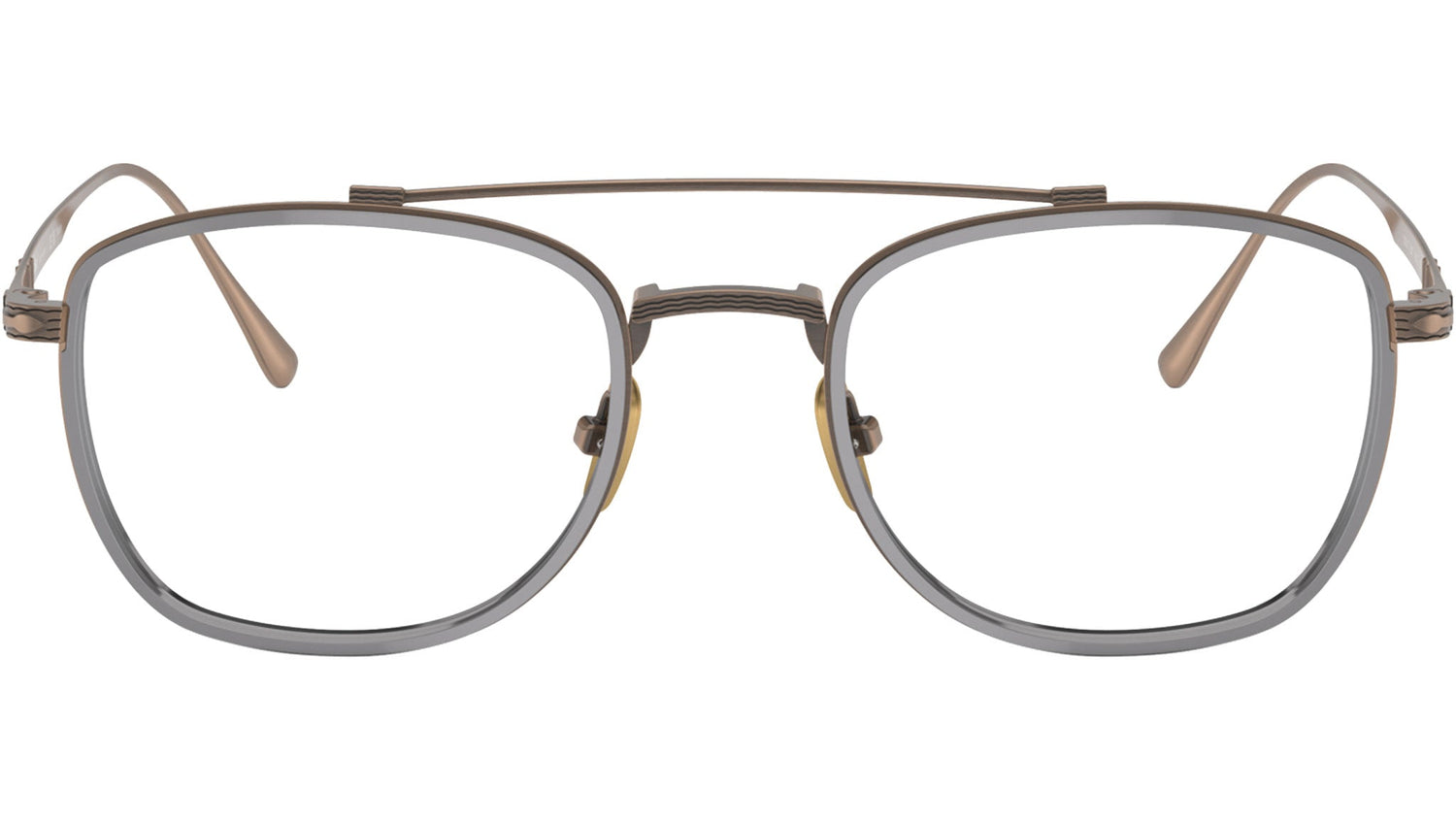 PO5005VT brown and gunmetal