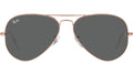 Aviator RB3025 9202B1 Rose Gold Grey