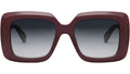 CELINE 3 Dots Brown Square Sunglasses