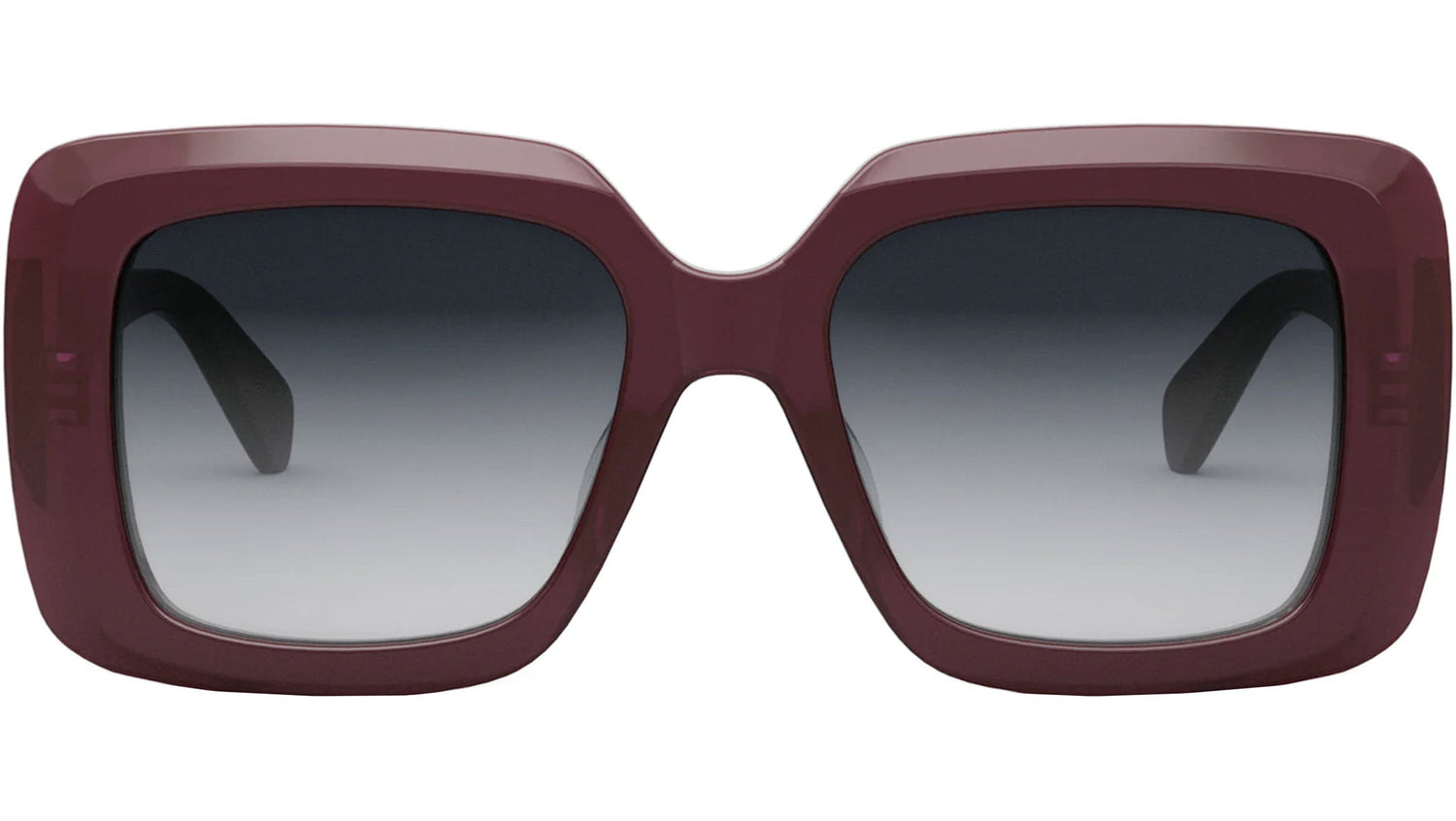 CELINE 3 Dots Brown Square Sunglasses