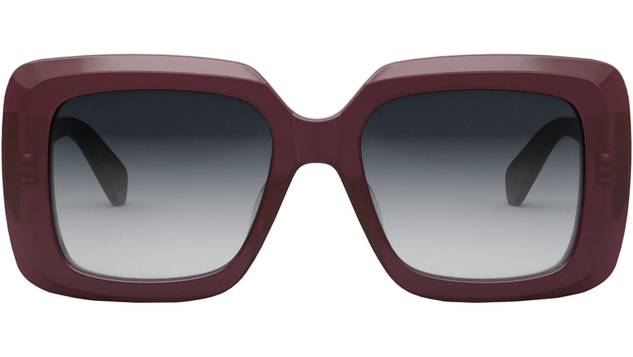 CELINE 3 Dots Brown Square Sunglasses
