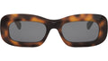 CELINE 3 Dots Havana Rectangular Sunglasses