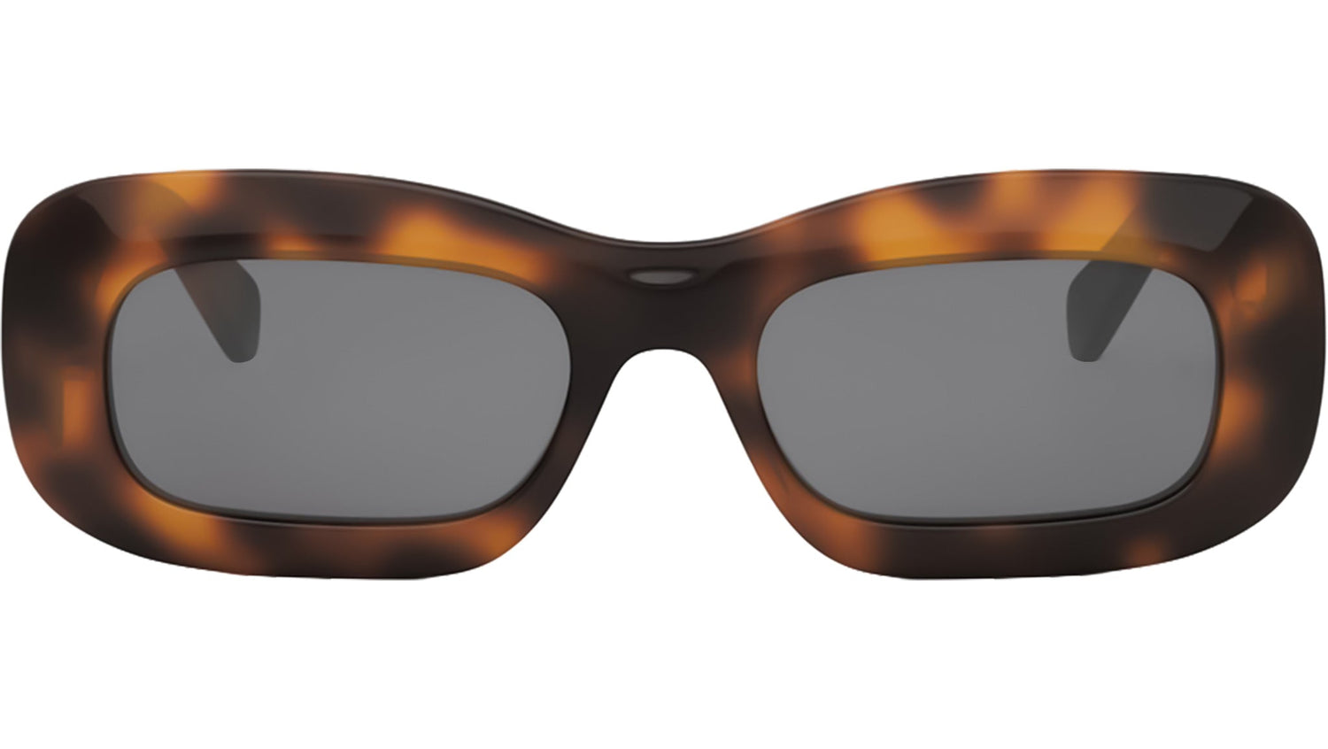 CELINE 3 Dots Havana Rectangular Sunglasses
