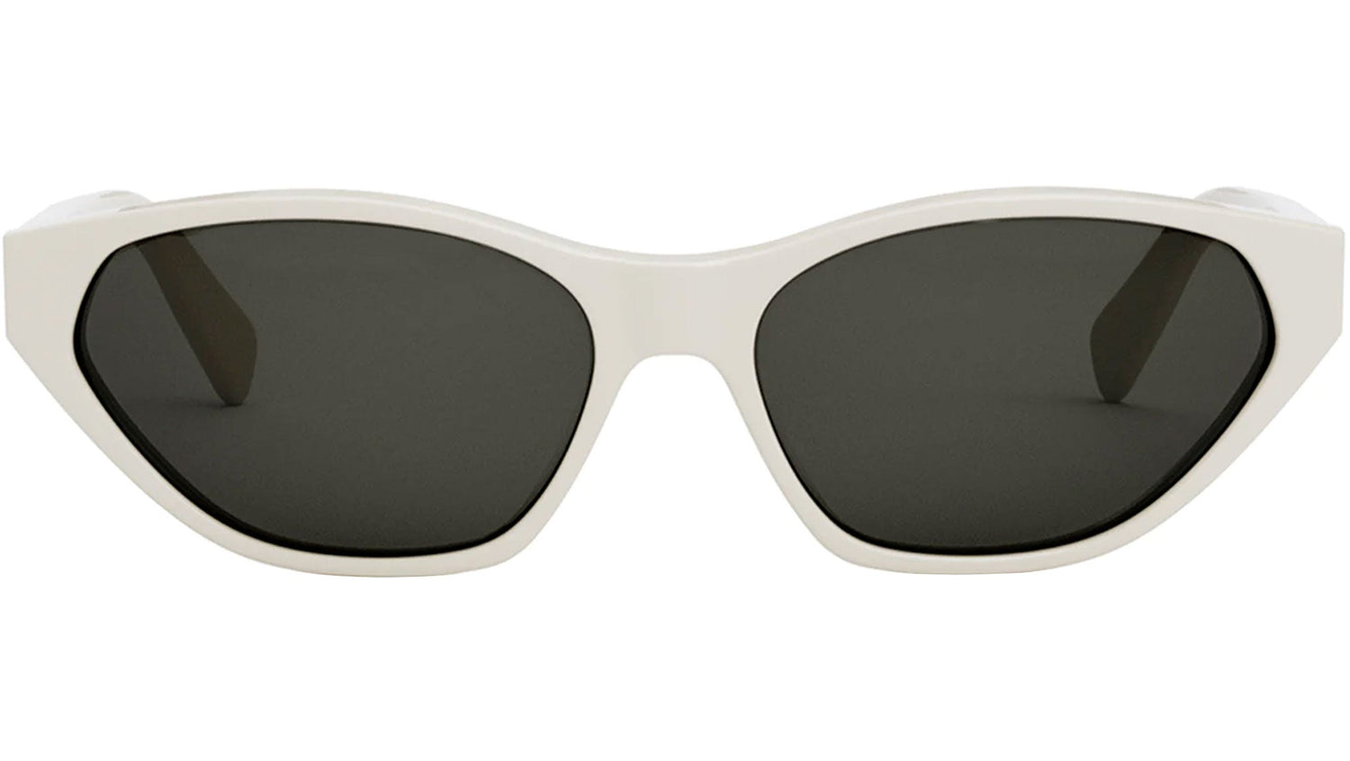 CELINE 3 Dots White Cat Eye Sunglasses